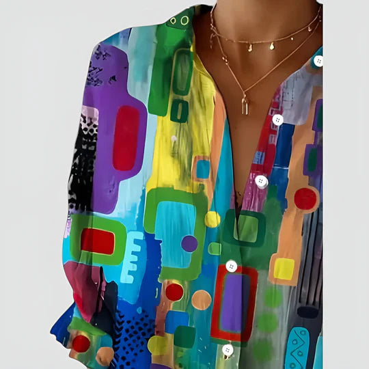 Sofie™ | Flattering Women's Shirt in Plus Sizes