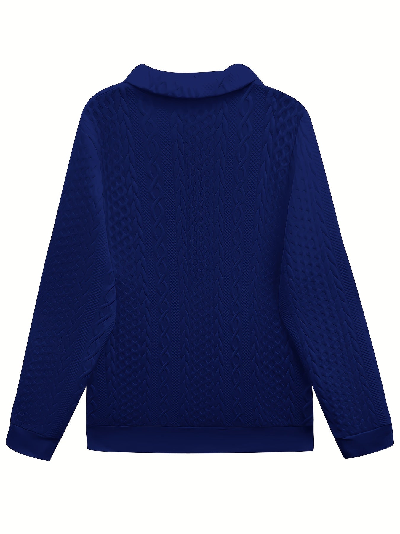 Sofie – Elegant Long Sleeve Zipper Pocket Sweatshirt 5