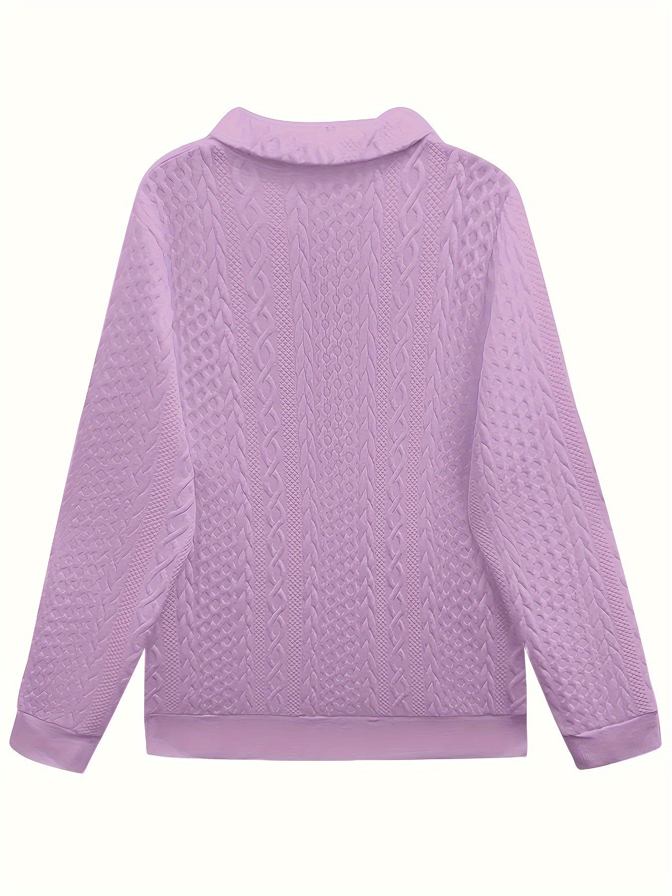 Sofie – Elegant Long Sleeve Zipper Pocket Sweatshirt 7
