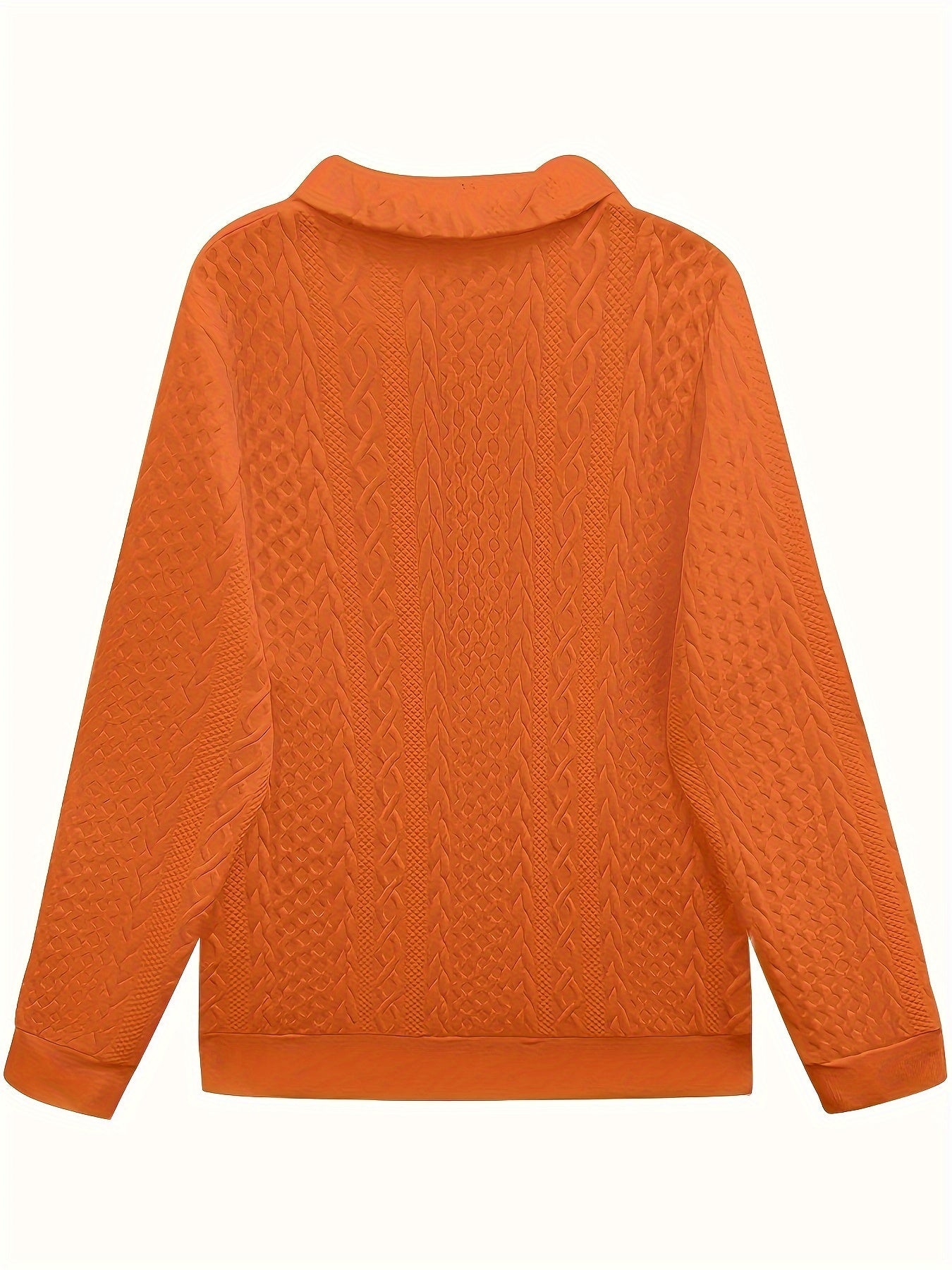 Sofie – Elegant Long Sleeve Zipper Pocket Sweatshirt 8