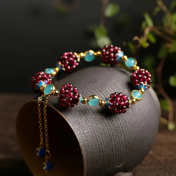Solenne™ | Artisan Beaded Bracelet for Women