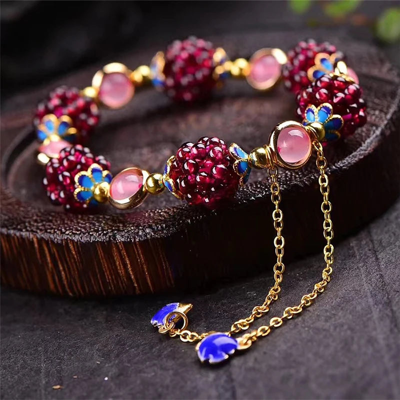Solenne™ | Artisan Beaded Bracelet for Women
