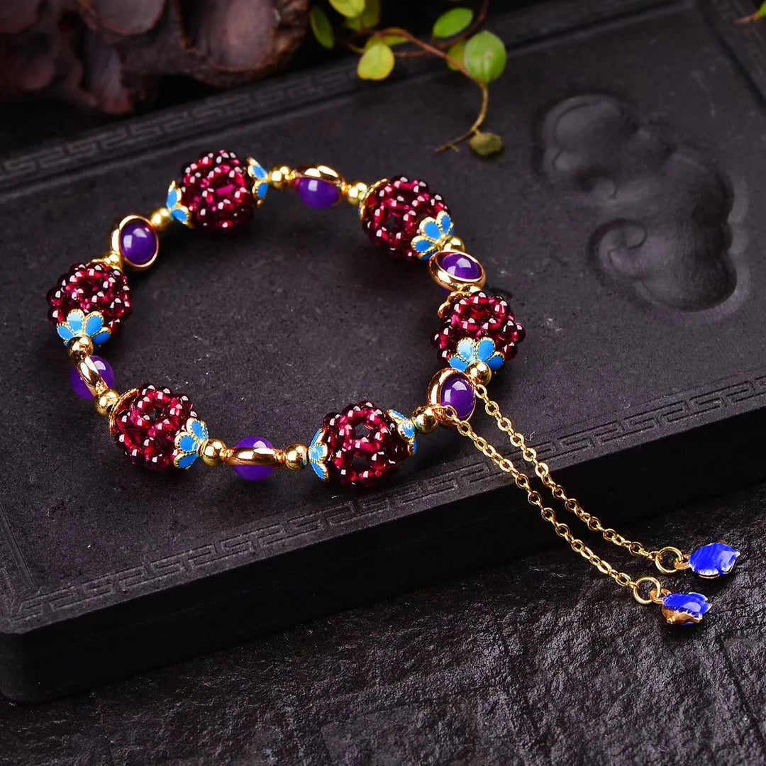 Solenne™ | Artisan Beaded Bracelet for Women