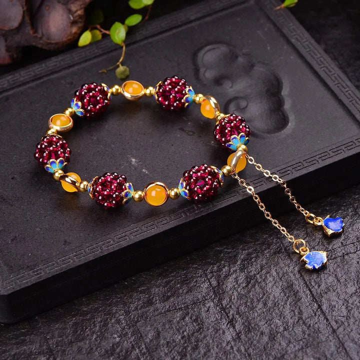 Solenne™ | Artisan Beaded Bracelet for Women