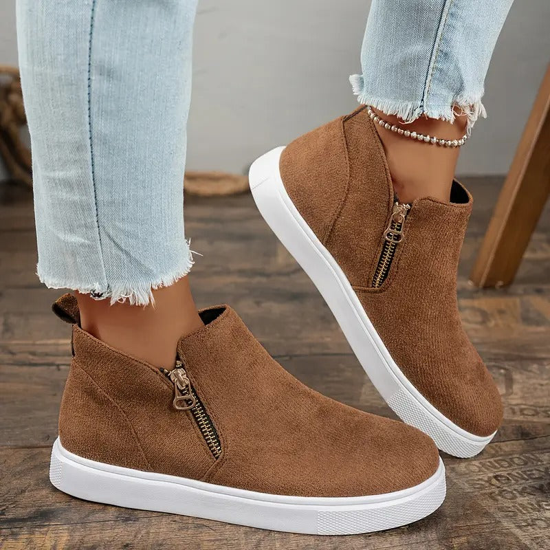 Sophia™ | Chic Black Ankle Boots for Women 1