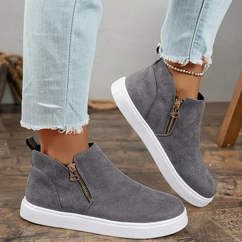 Sophia™ | Chic Black Ankle Boots for Women 2