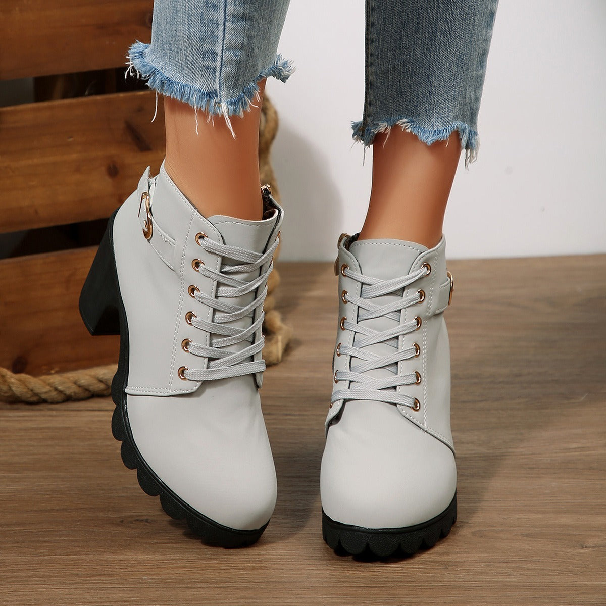 Sophia™ | Elegant Black Leather Boots 4