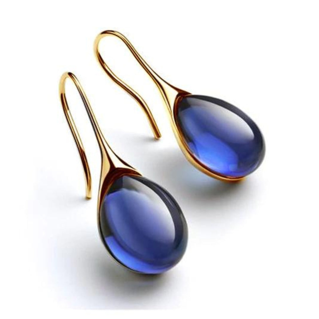Sophia™ | Elegant Crystal Drop Earrings