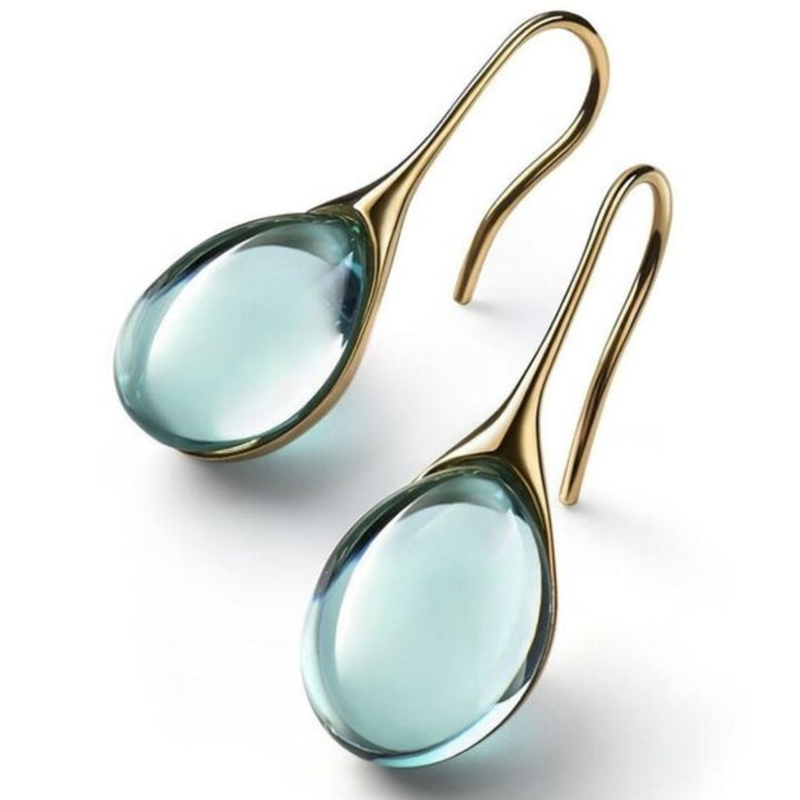 Sophia™ | Elegant Crystal Drop Earrings