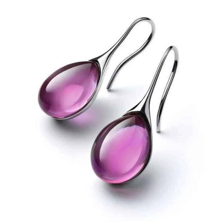 Sophia™ | Elegant Crystal Drop Earrings