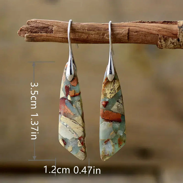 Sophia™ | Elegant Natural Stone Earrings for Women