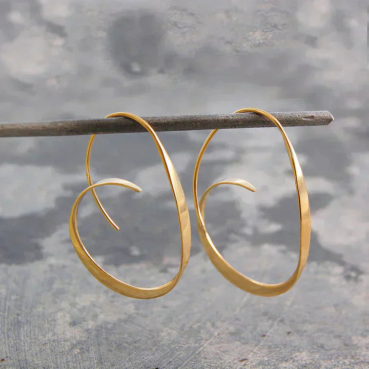 Sophia™ | Hypoallergenic Spiral Earrings for Women