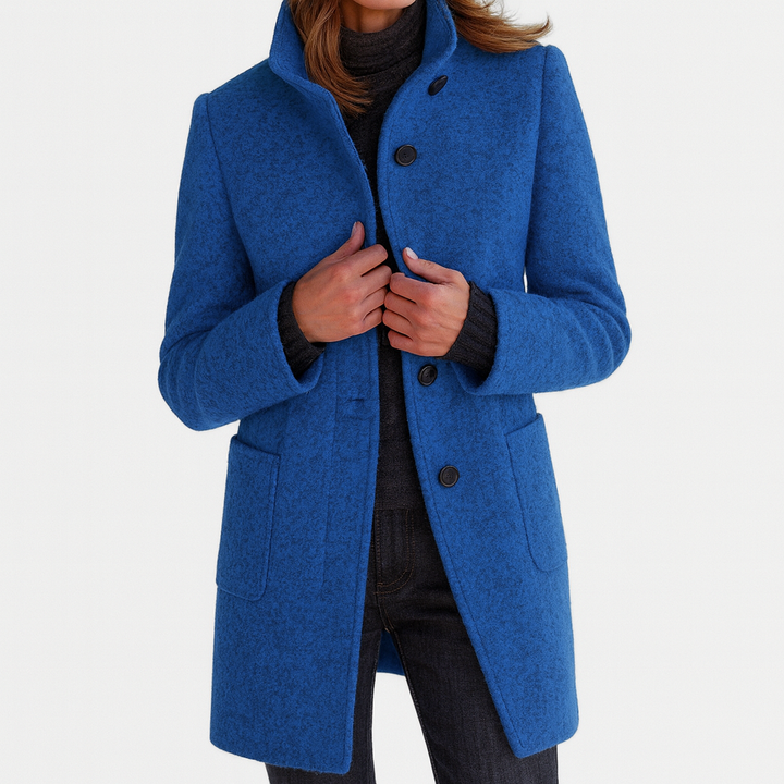 STELLA™ | Elegant Warm Collar Coat