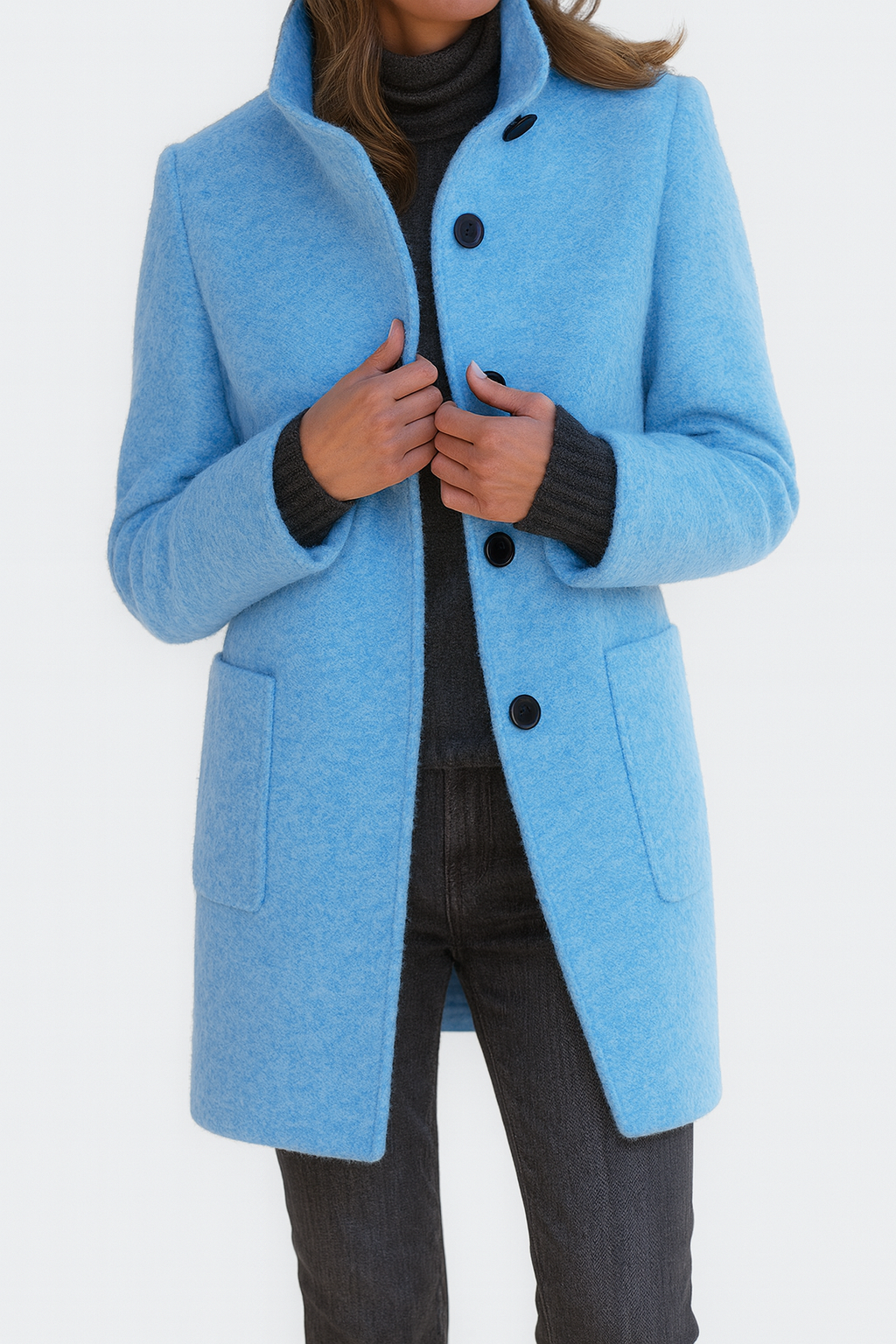 STELLA™ | Elegant Warm Collar Coat