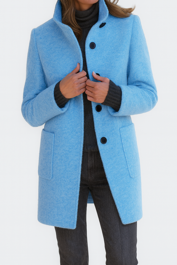 STELLA™ | Elegant Warm Collar Coat