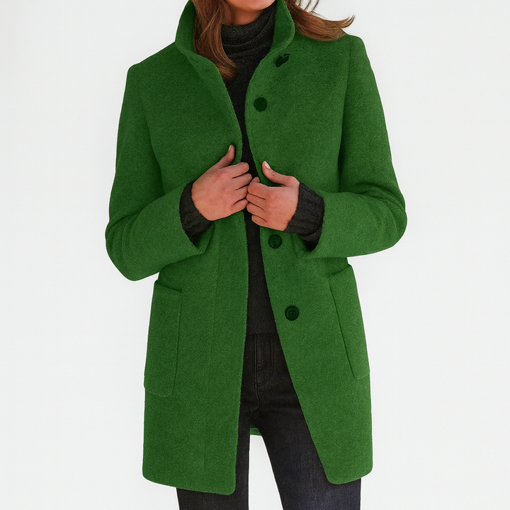 STELLA™ | Elegant Warm Collar Coat
