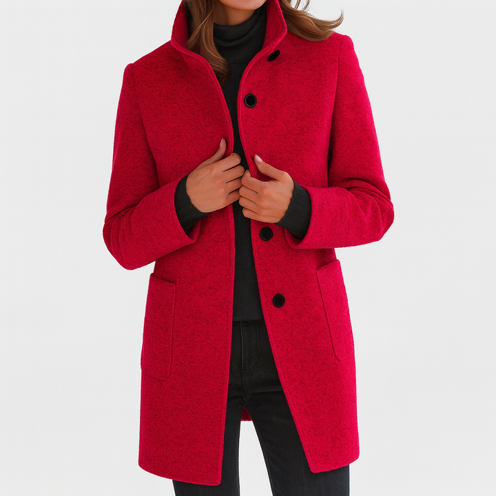 STELLA™ | Elegant Warm Collar Coat