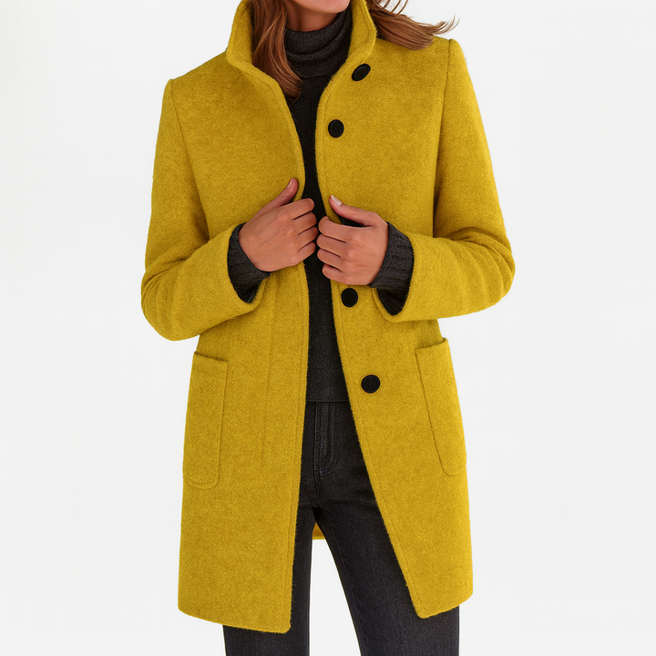 STELLA™ | Elegant Warm Collar Coat