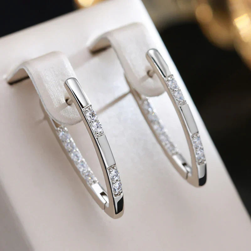 Sylvia™ | Elegant Zirconia Earrings
