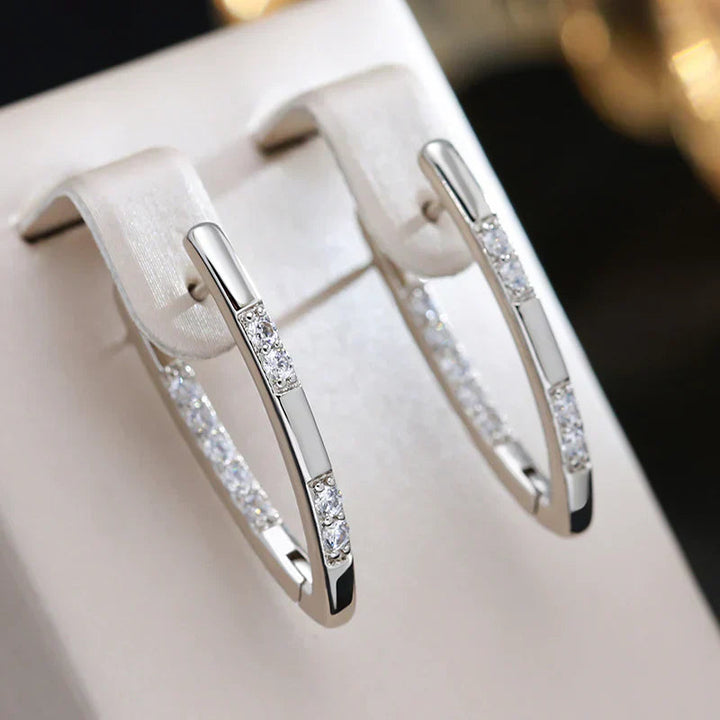 Sylvia™ | Elegant Zirconia Earrings