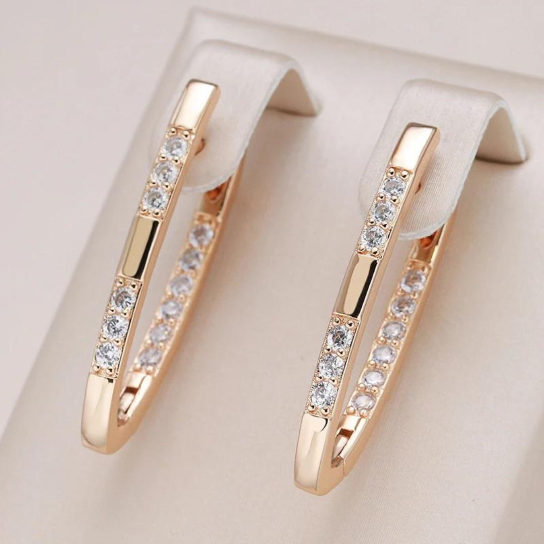 Sylvia™ | Elegant Zirconia Earrings