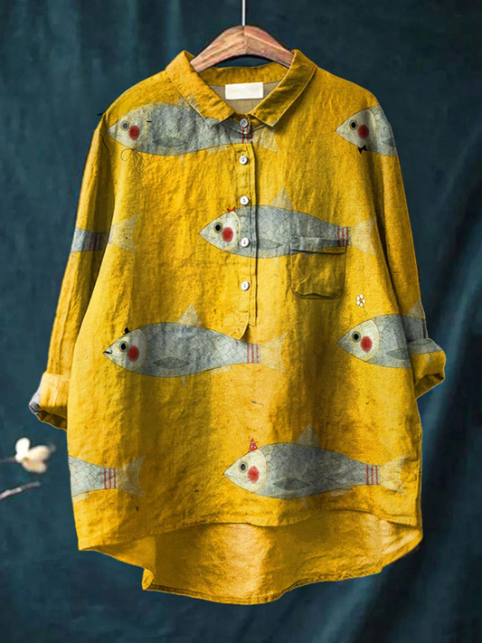 Sylvie - Golden Sea Shirt 0