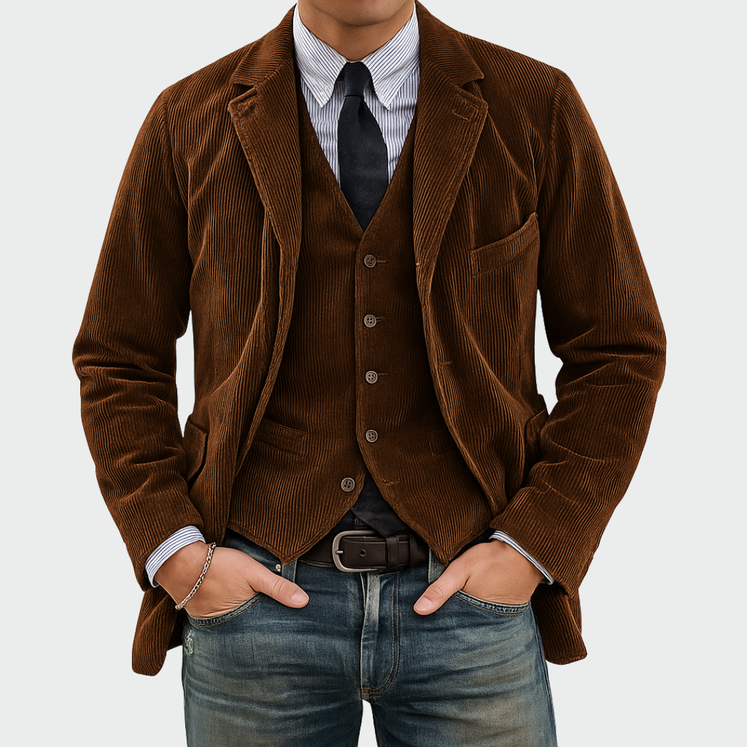 Tommy | Velvet Blazer & Waistcoat Set 2