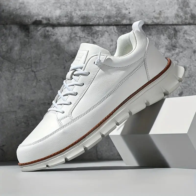 Torricelli™ | Comfortable Black Leather Sneakers