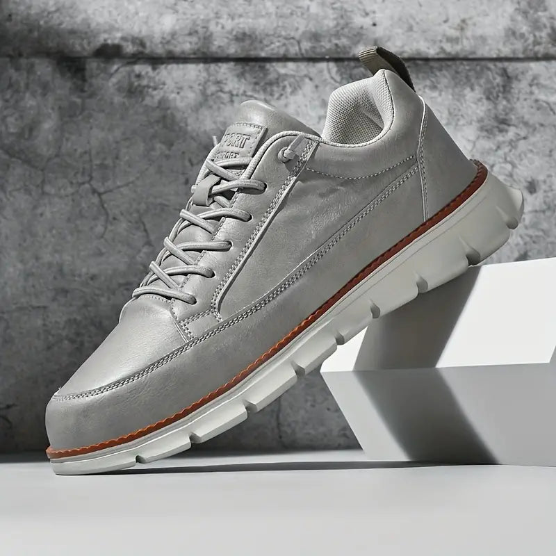 Torricelli™ | Comfortable Black Leather Sneakers