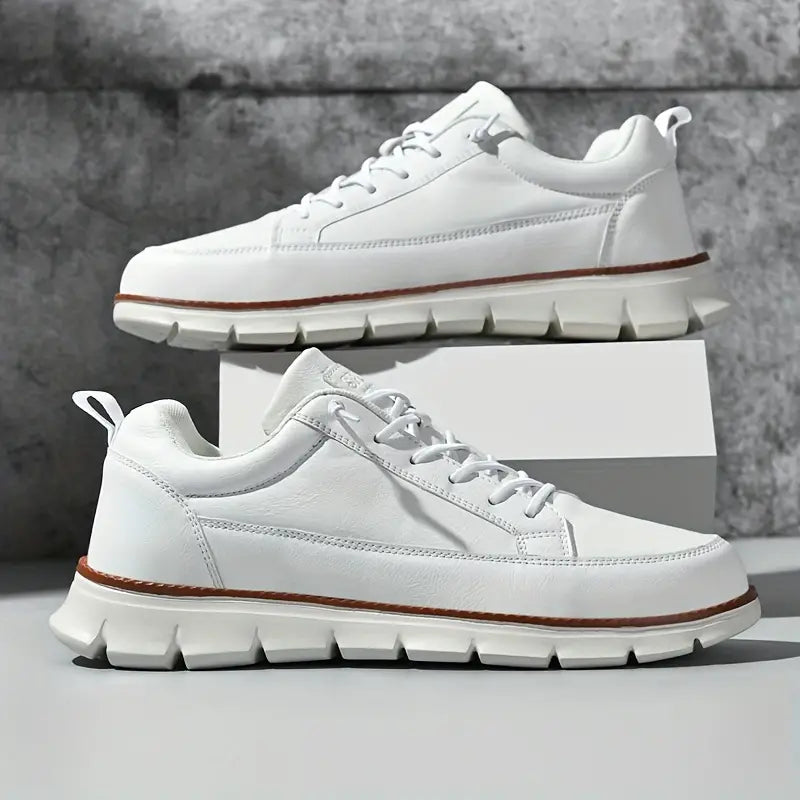 Torricelli™ | Comfortable Black Leather Sneakers