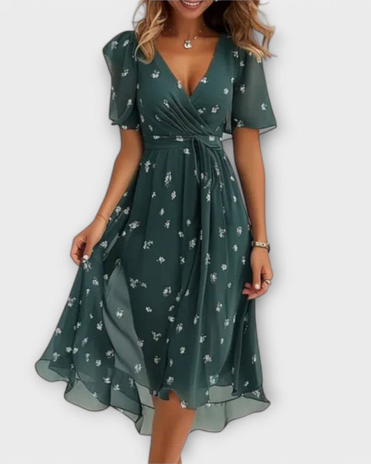Verity™ | Flattering V-Neck Dress