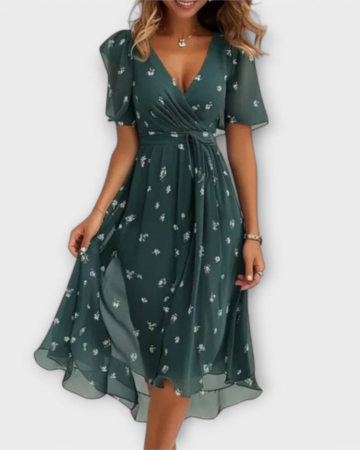 Verity™ | Flattering V-Neck Dress