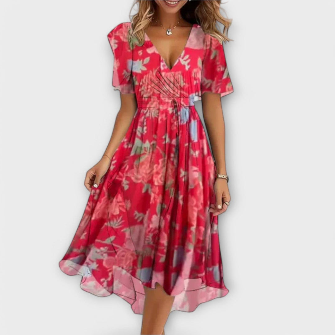Verity™ | Flattering V-Neck Dress
