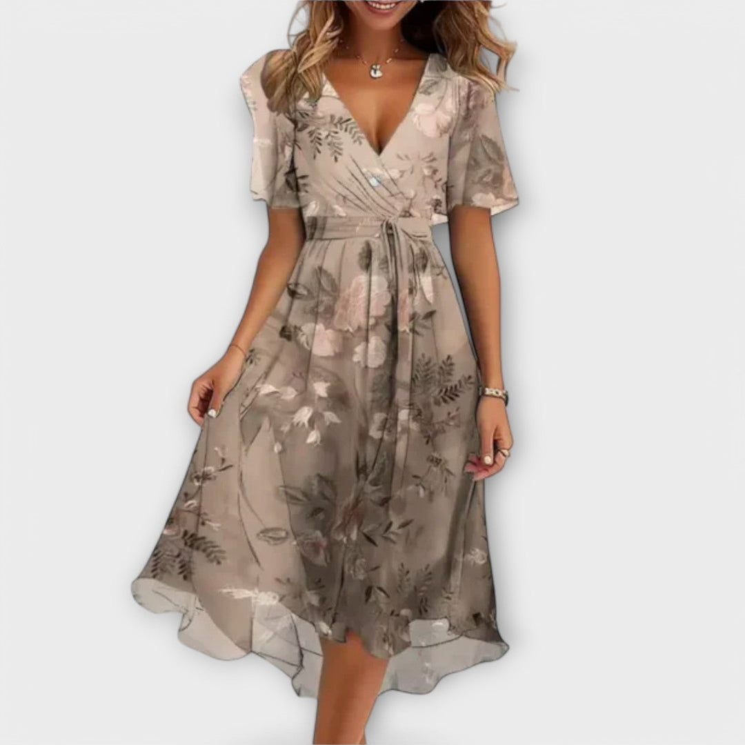 Verity™ | Flattering V-Neck Dress