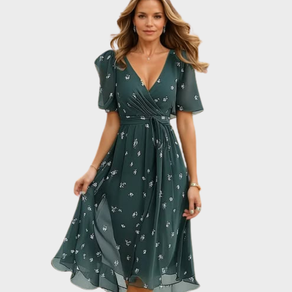 Verity™ | Flattering V-Neck Dress