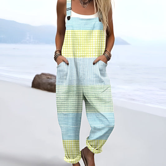 Vintage Floral Jumpsuit Women - Effortless Style & All-Day Comfort