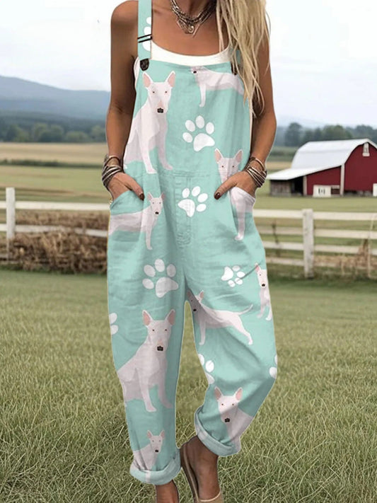 Vintage Floral Jumpsuit Women - Effortless Style & All-Day Comfort