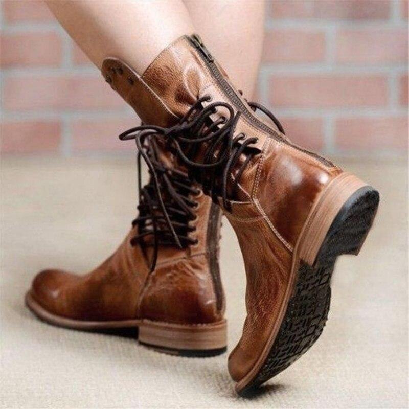 WYNONA | RUSTIC VINTAGE LEATHER BOOTS 5