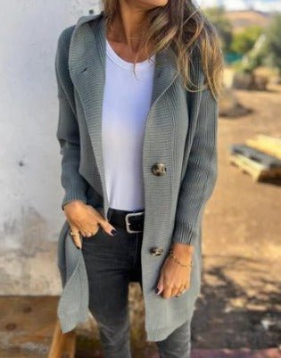 Rosalie | Chic Long Knit Cardigan