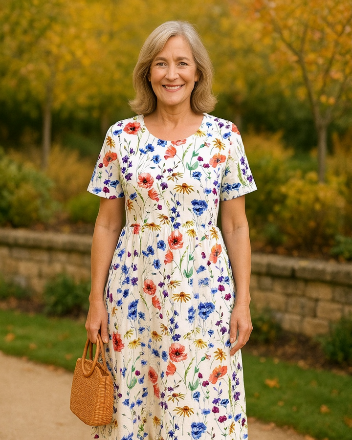 Winifred™ | Comfortable Floral Summer Dress