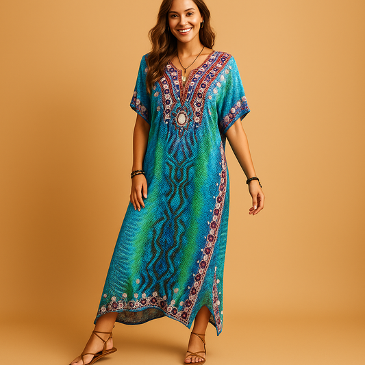 Women's Summer Maxi Dress - Flattering Fit in White for Every Occasion