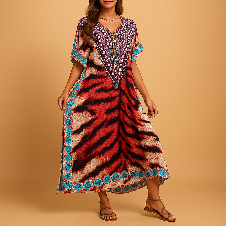 Women's Summer Maxi Dress - Flattering Fit in White for Every Occasion