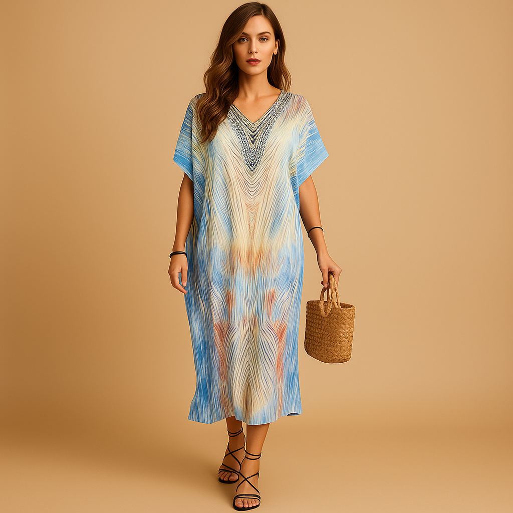 Women's Summer Maxi Dress - Flattering Fit in White for Every Occasion