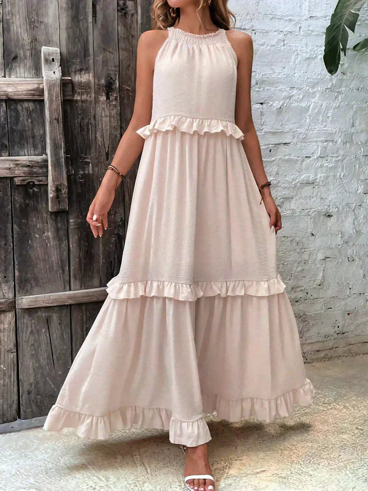 Xanthe™ | Relaxed White Maxi Dress for Effortless Elegance