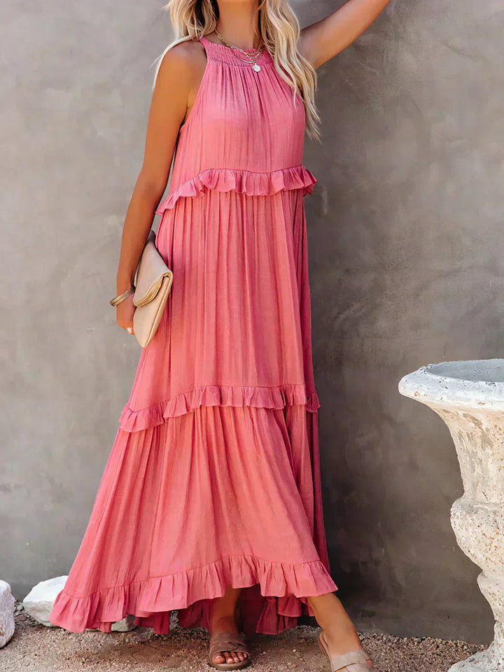 Xanthe™ | Relaxed White Maxi Dress for Effortless Elegance