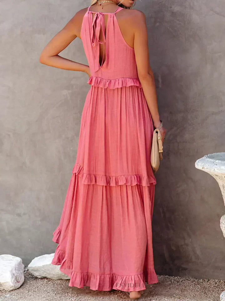 Xanthe™ | Relaxed White Maxi Dress for Effortless Elegance