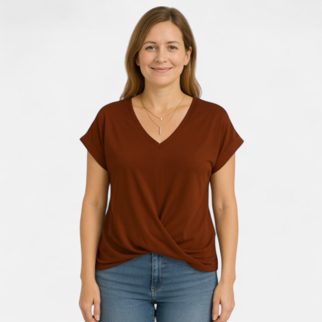 Xueyao™ - Casual Twist Top