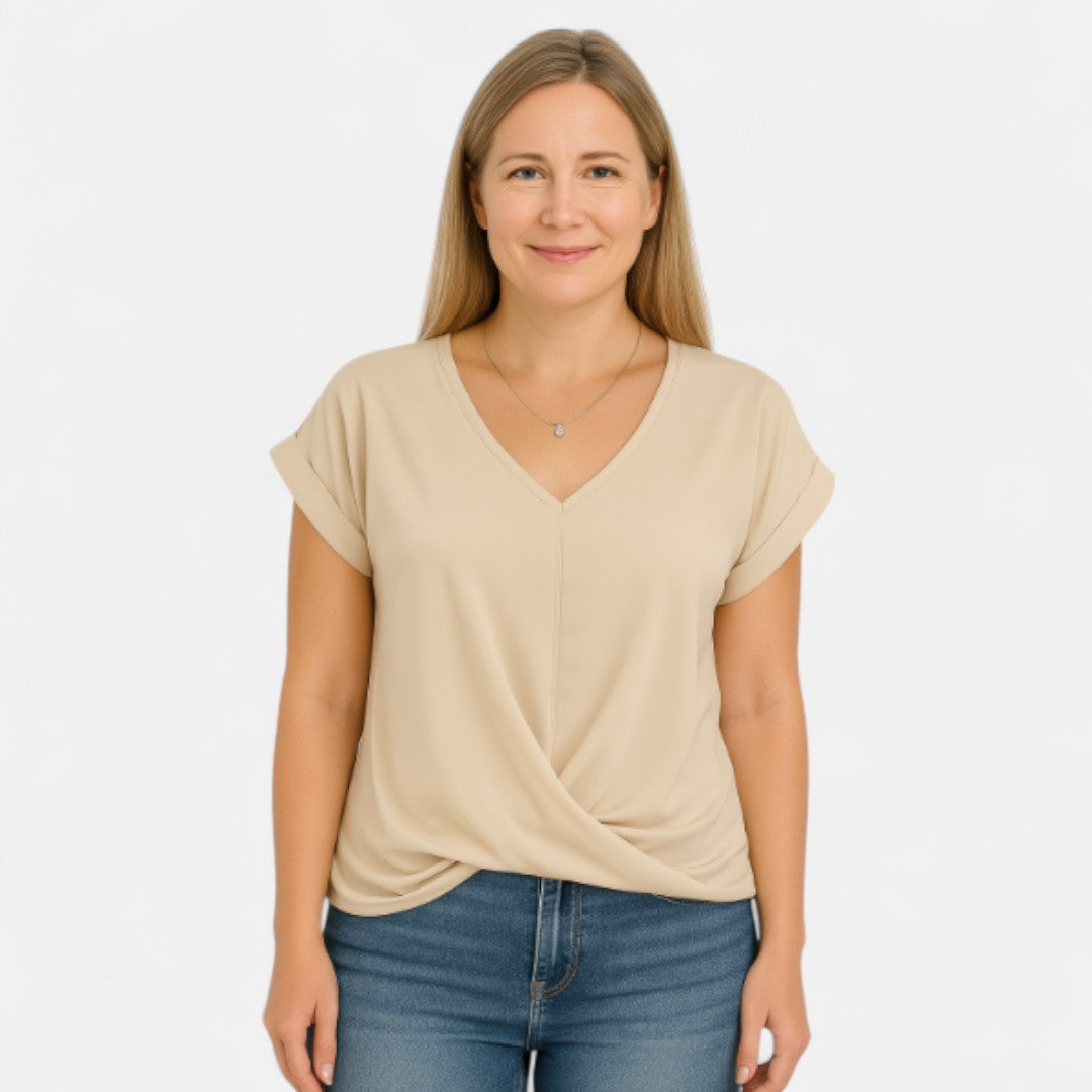 Xueyao™ - Casual Twist Top