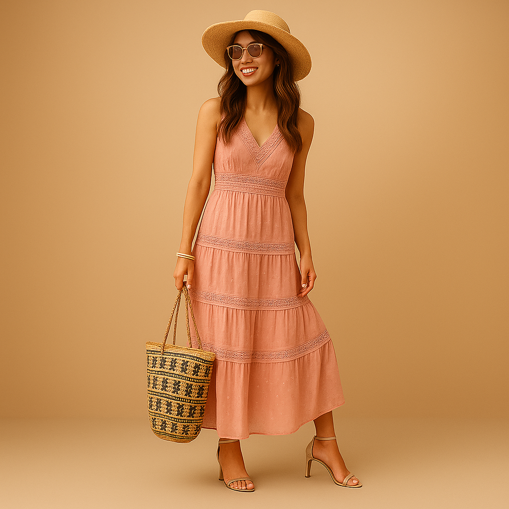 Yara Boho Summer Dress - Breezy Fit & Stylish Comfort for Women