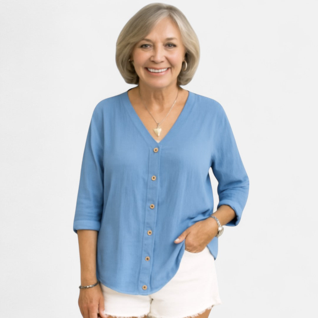 Yuerong™ – Elegant airy blouse